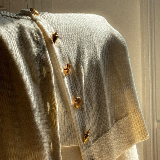 The One Shell of a Sweater (Ivory)