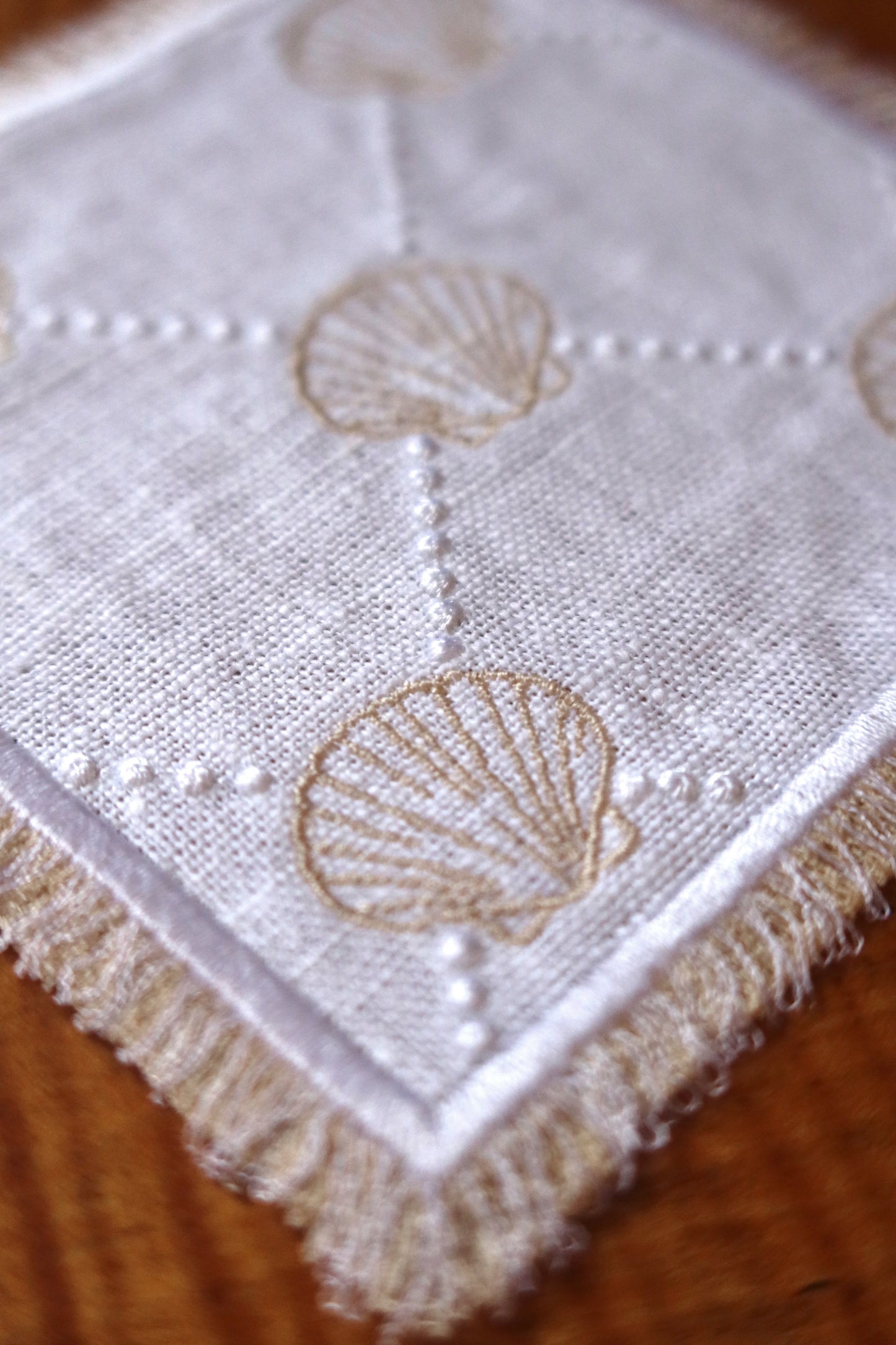 The Cin-Cin with Fringe Cocktail Napkin