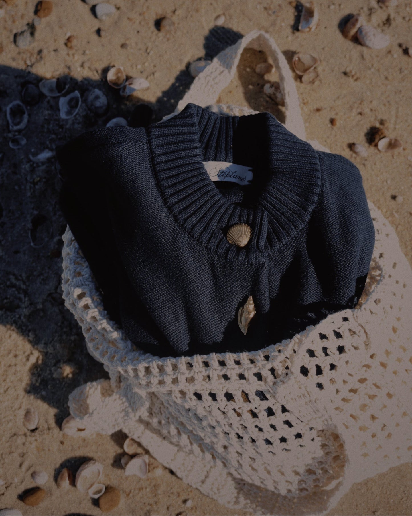 The One Shell of a Sweater (Navy)