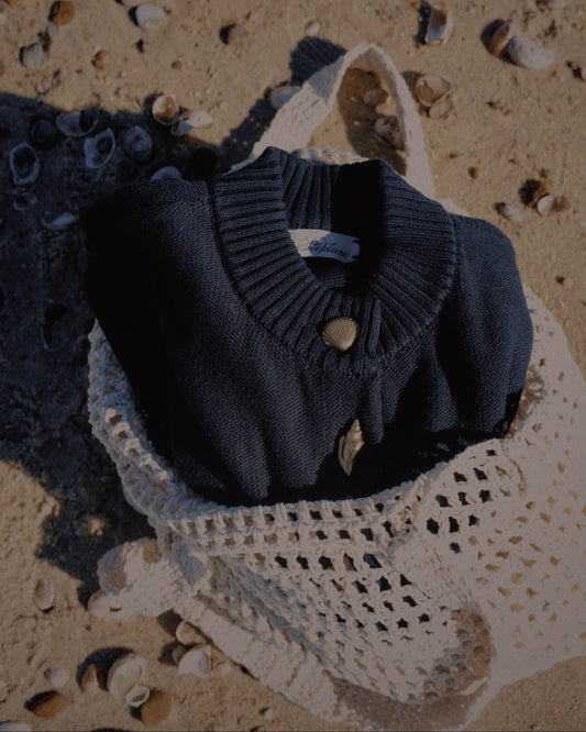 The One Shell of a Sweater (Navy)