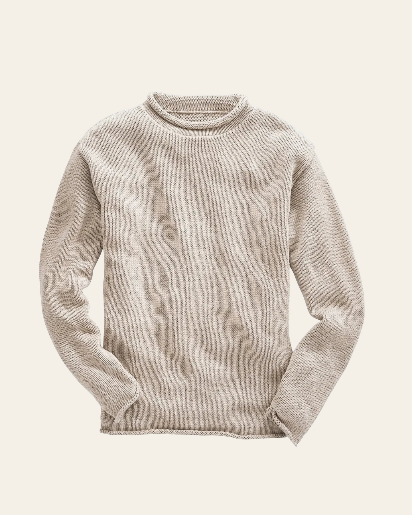 The Whaler Rollneck (Cream)